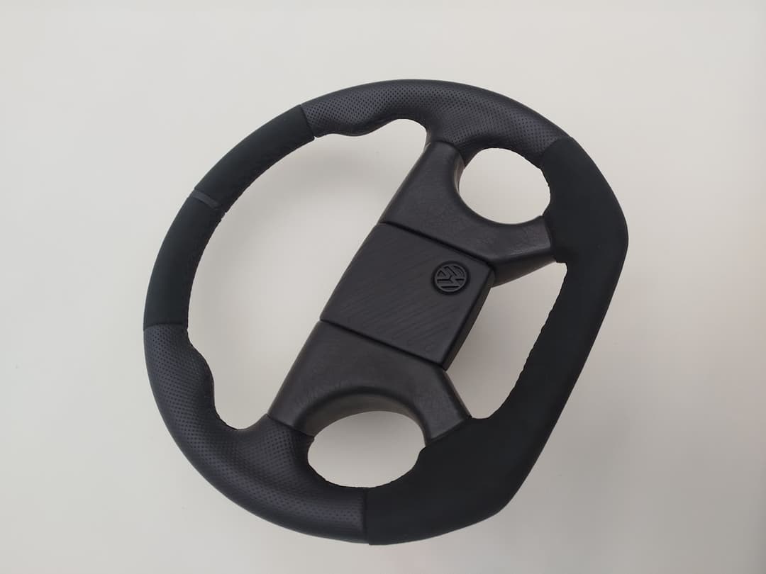 Golf Mk2 modified steering wheel